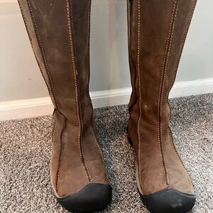 Women's Brown Leather Boots